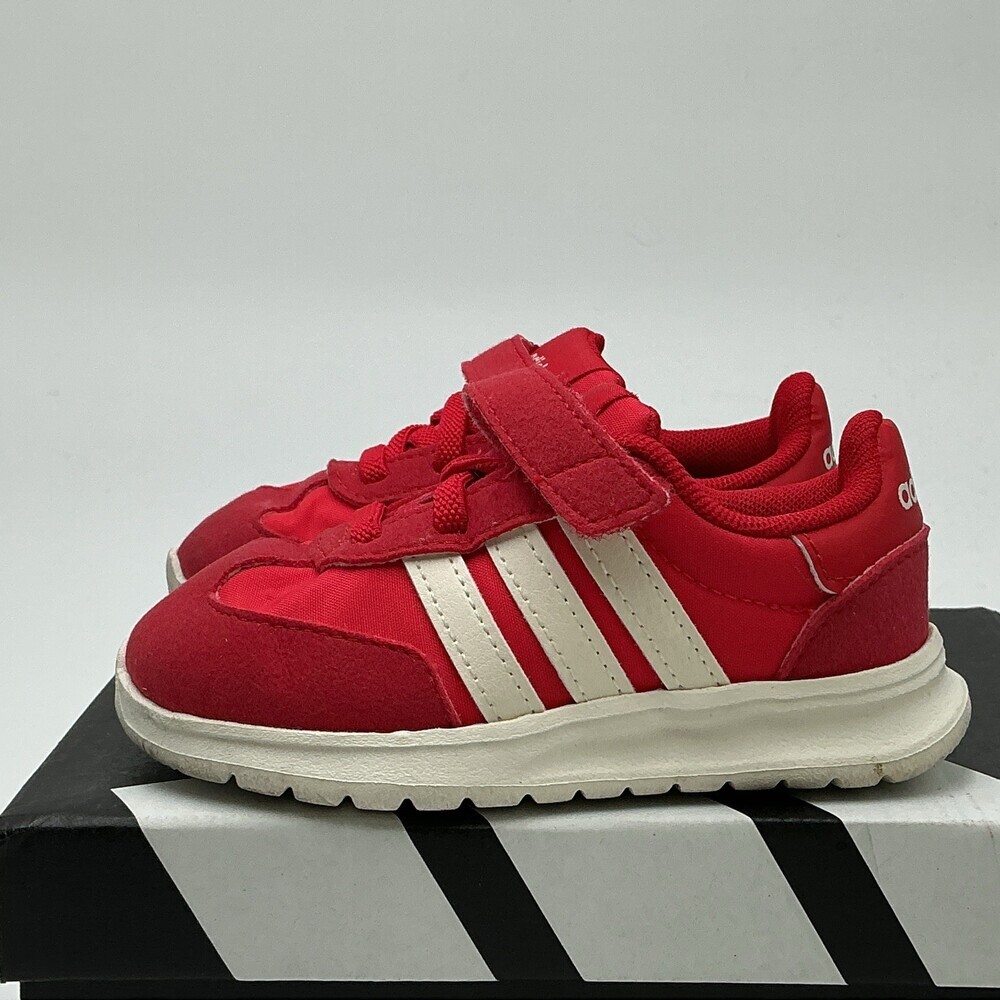 Adidas Run 70s 2.0 JR8433 Sneakers Kids US 6.5M Red Sportswear Shoes Ebay1177 - Picture 3 of 5